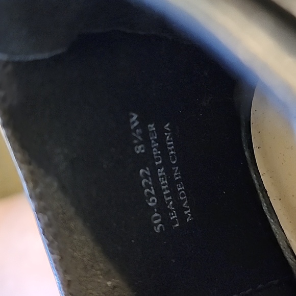 Bella Vita Dylan shoe boots, black leather size 8.5W - Picture 5 of 7